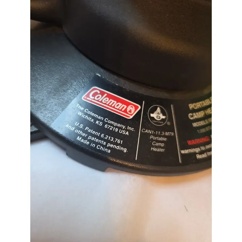 NEW Coleman SportCat Catalytic Propane Heater Portable 1,000 BTU Model 5031